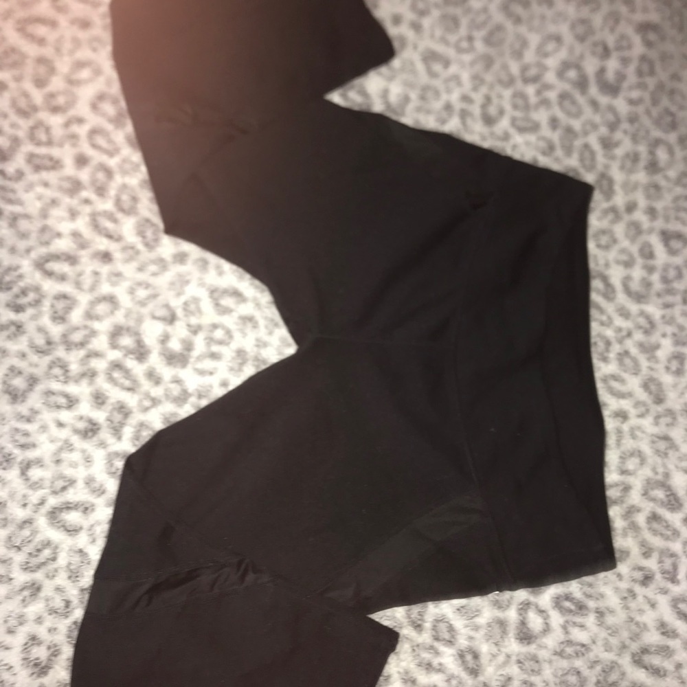 Athletic calf high leggings